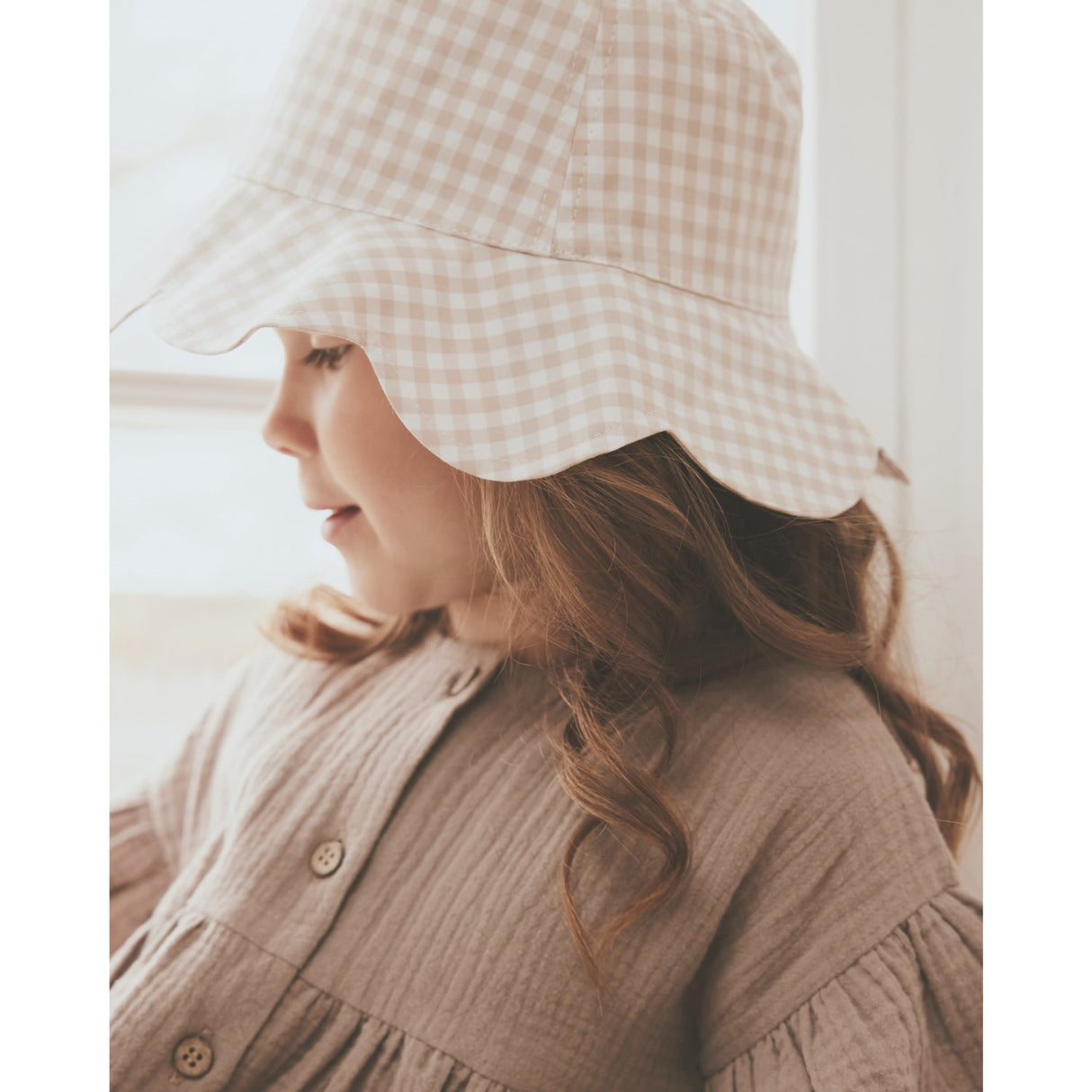 Huttelihut White Pepper Klänning Ss Woven Check