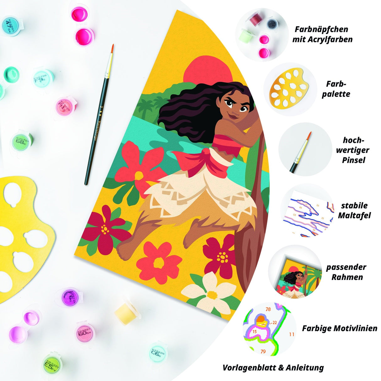 Ravensburger CreArt Vaiana‘s Adventures