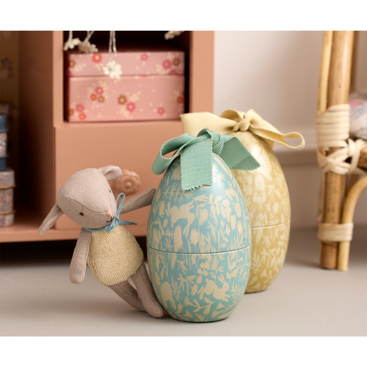 Maileg Påskeæg Med Mikro Lam, Small - Mint
