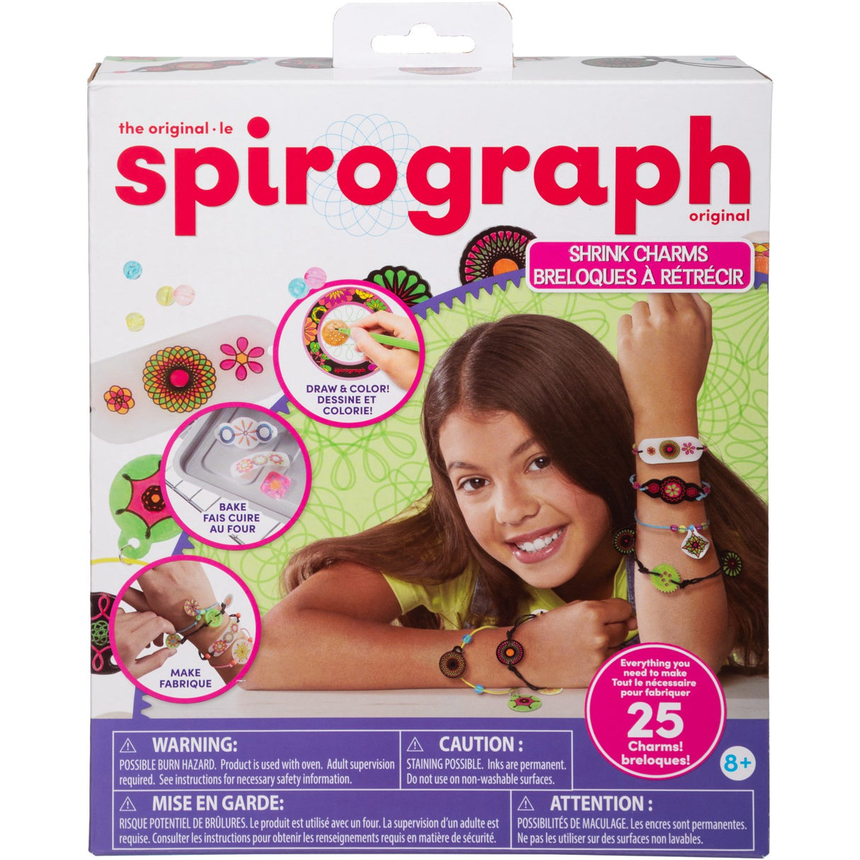 Spirograph® Shrink Charms Sett