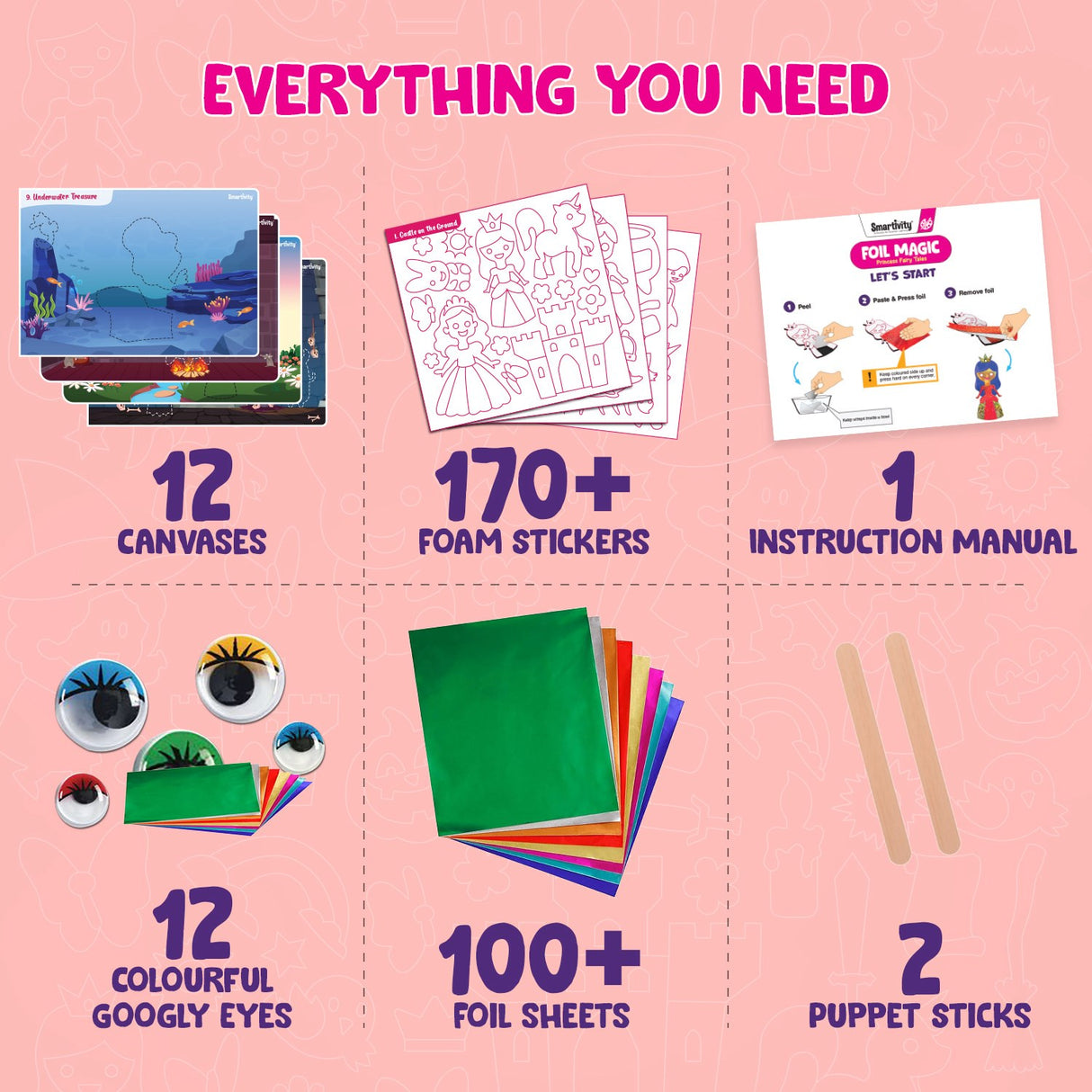 Smartivity® Foil Magic Princess Fairy Tales