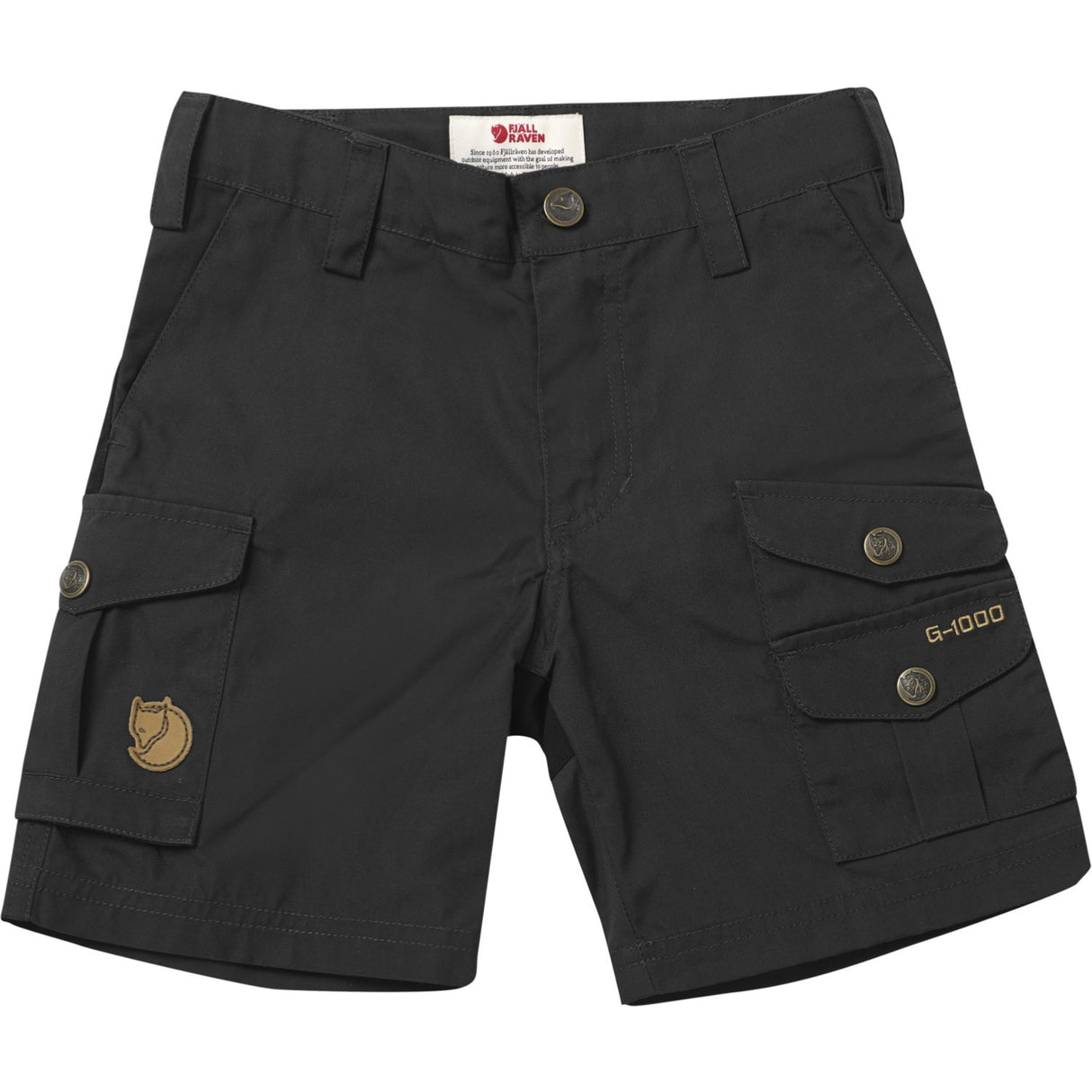 Fjällräven Dark Grey Kids Vidda Shorts