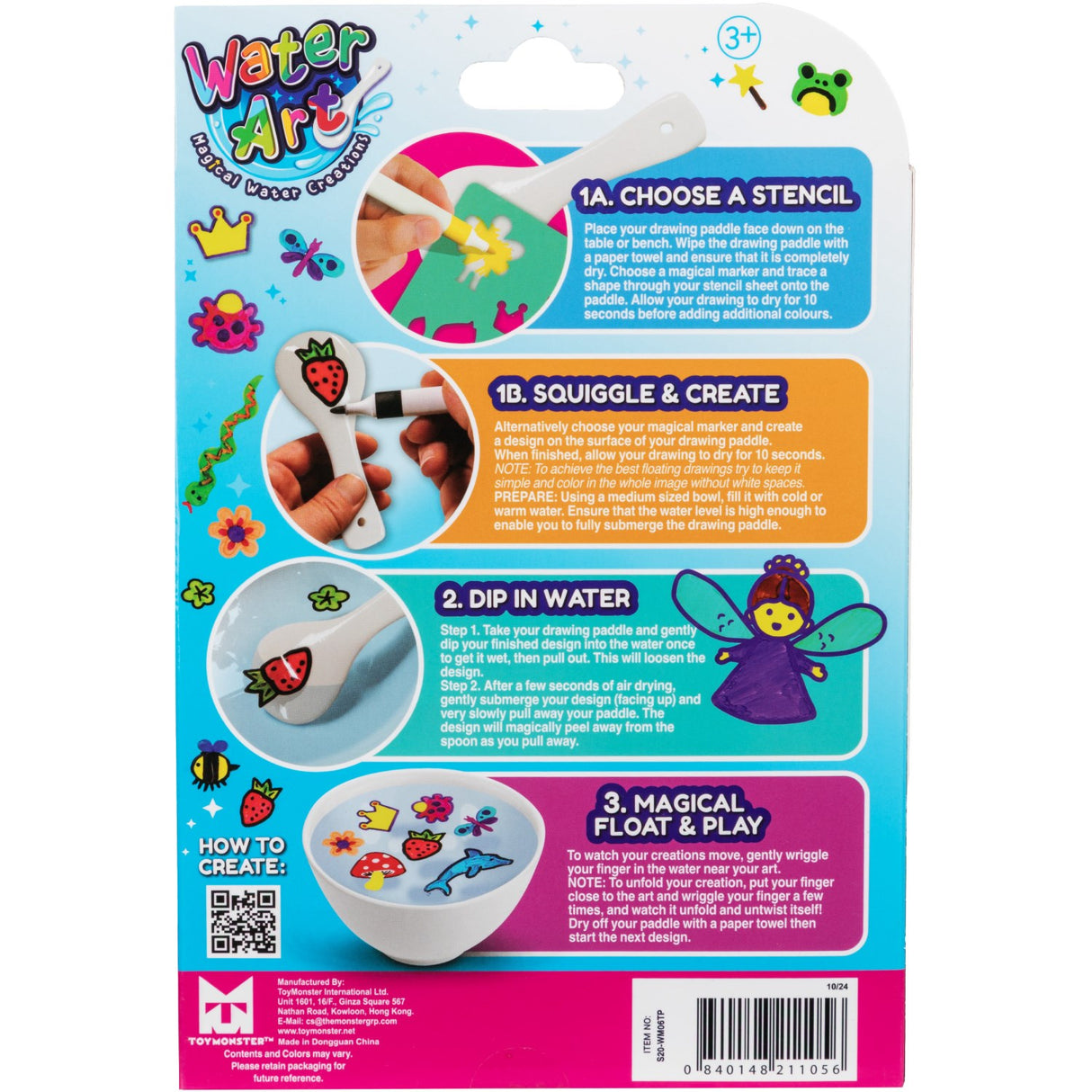 Water Art 6 Markörer Fe Tema