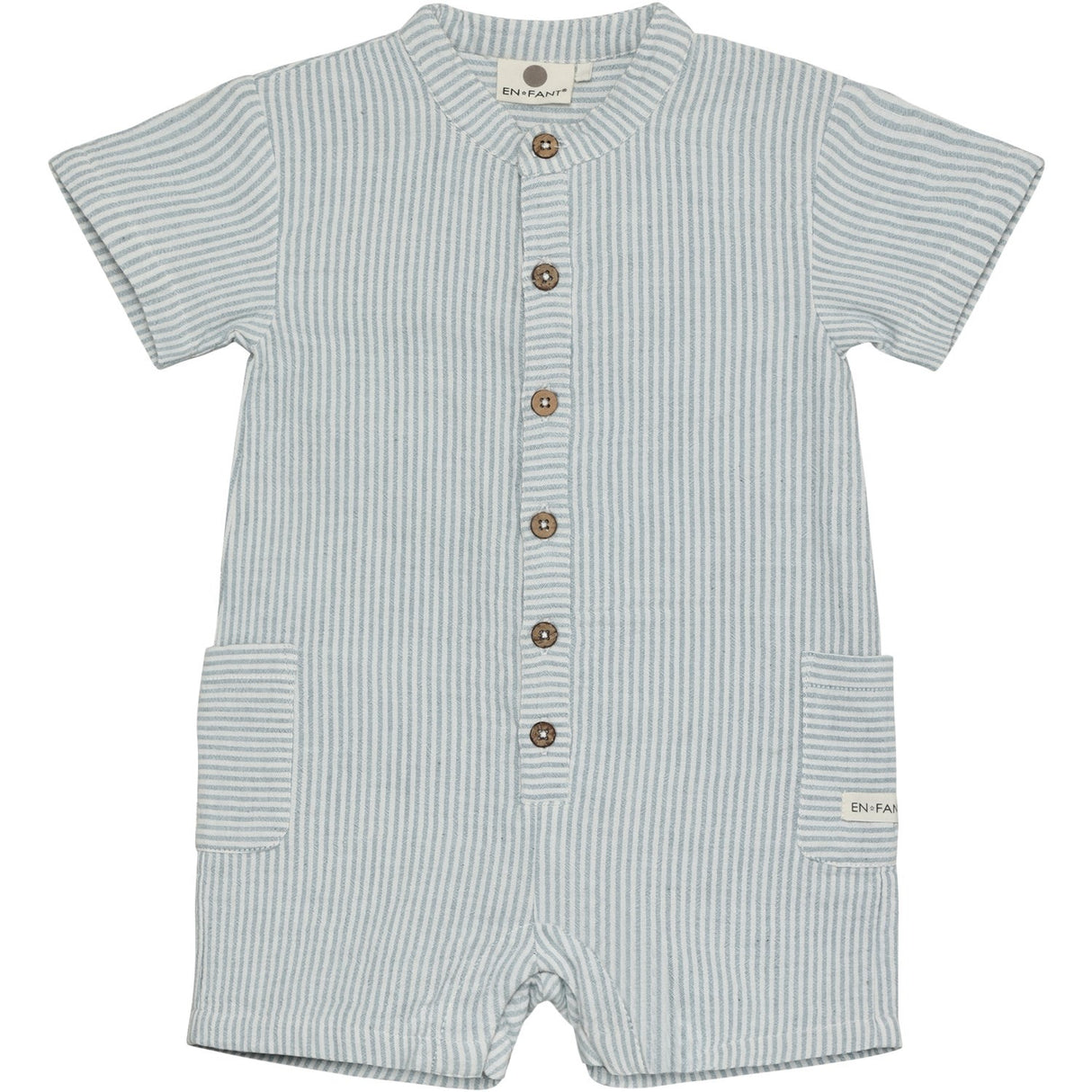 En Fant Citadel Playsuit Muslin Stripe