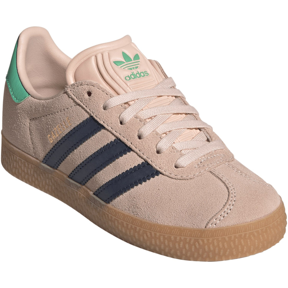adidas Originals Blush Pink/Night Indigo/Hi-Res Green Gazelle C Sneakers