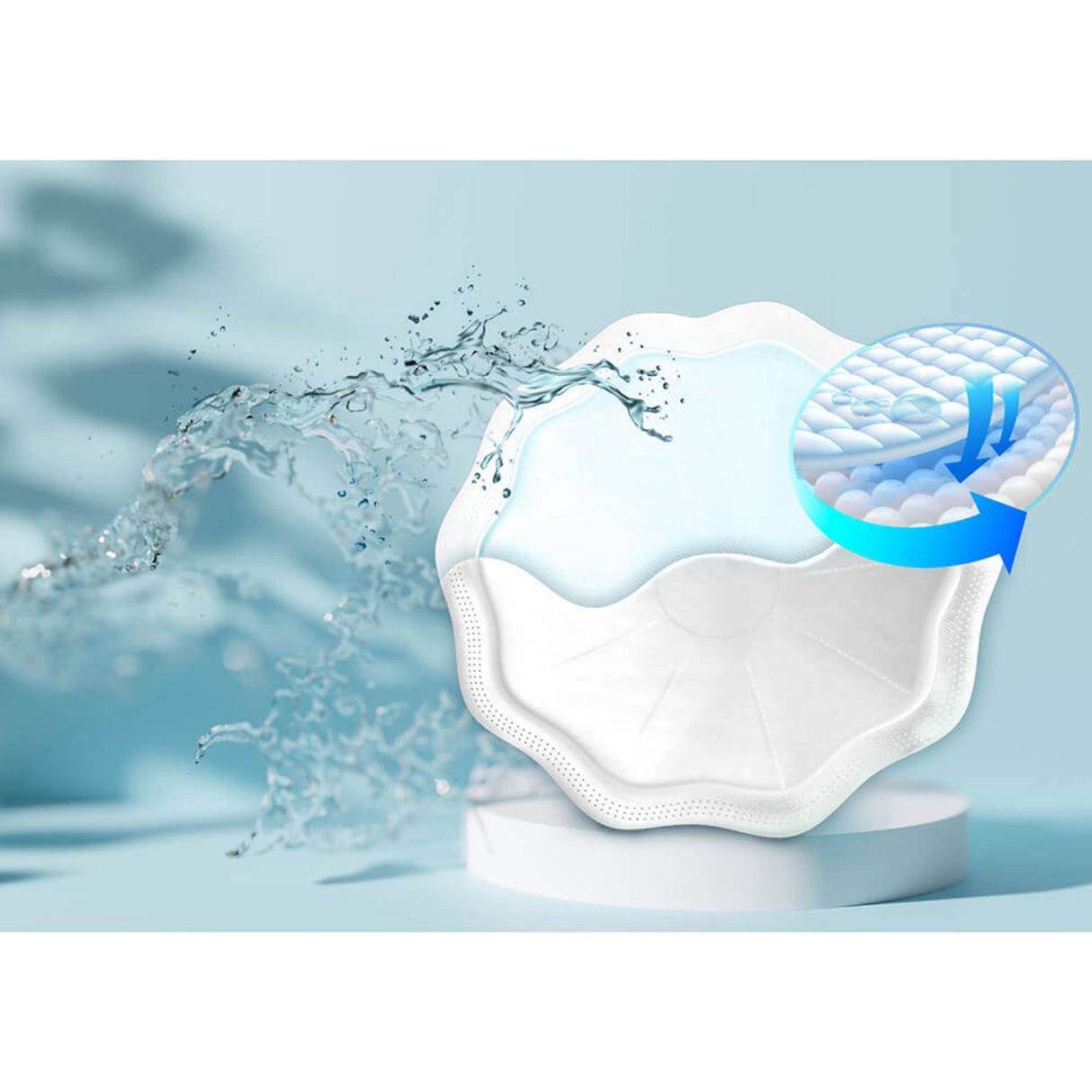 Neno Hvid Amningsskydd STELLA