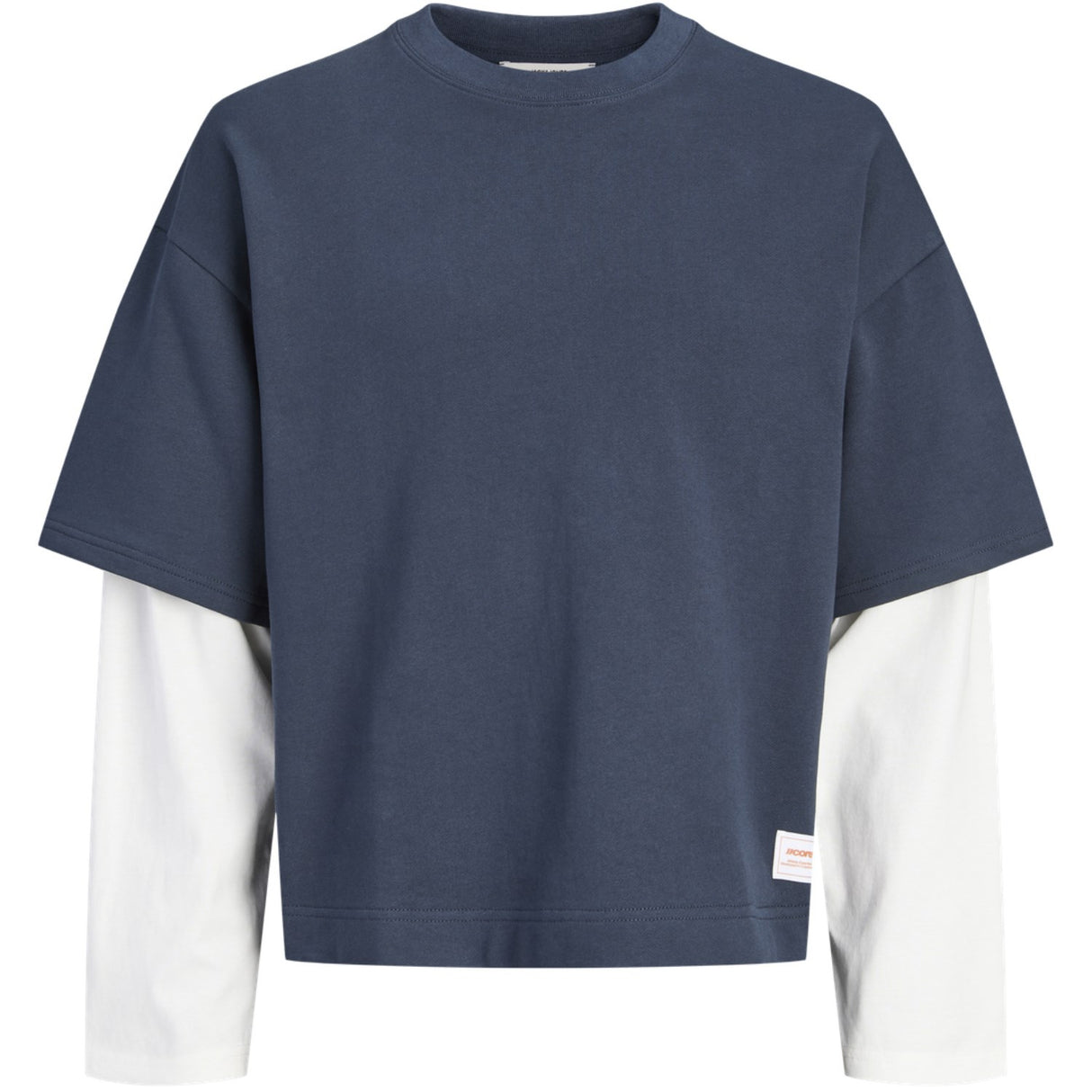 Jack & Jones Junior Outer Space Jcoecho Dubbel Layered Sweat Cn Jnr