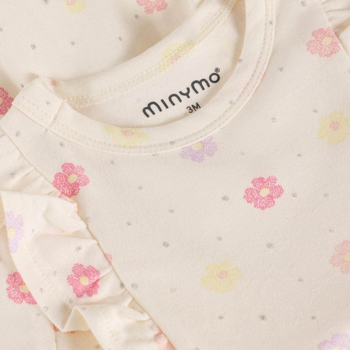 Minymo Vanilla Ice Dräkt Ss Aop