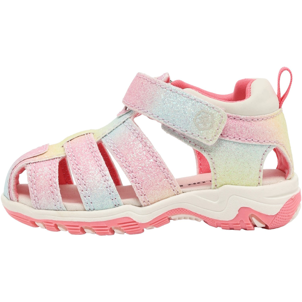 Color Kids Pink Lemonade Baby Sandaler M/ Kardborreband Rem
