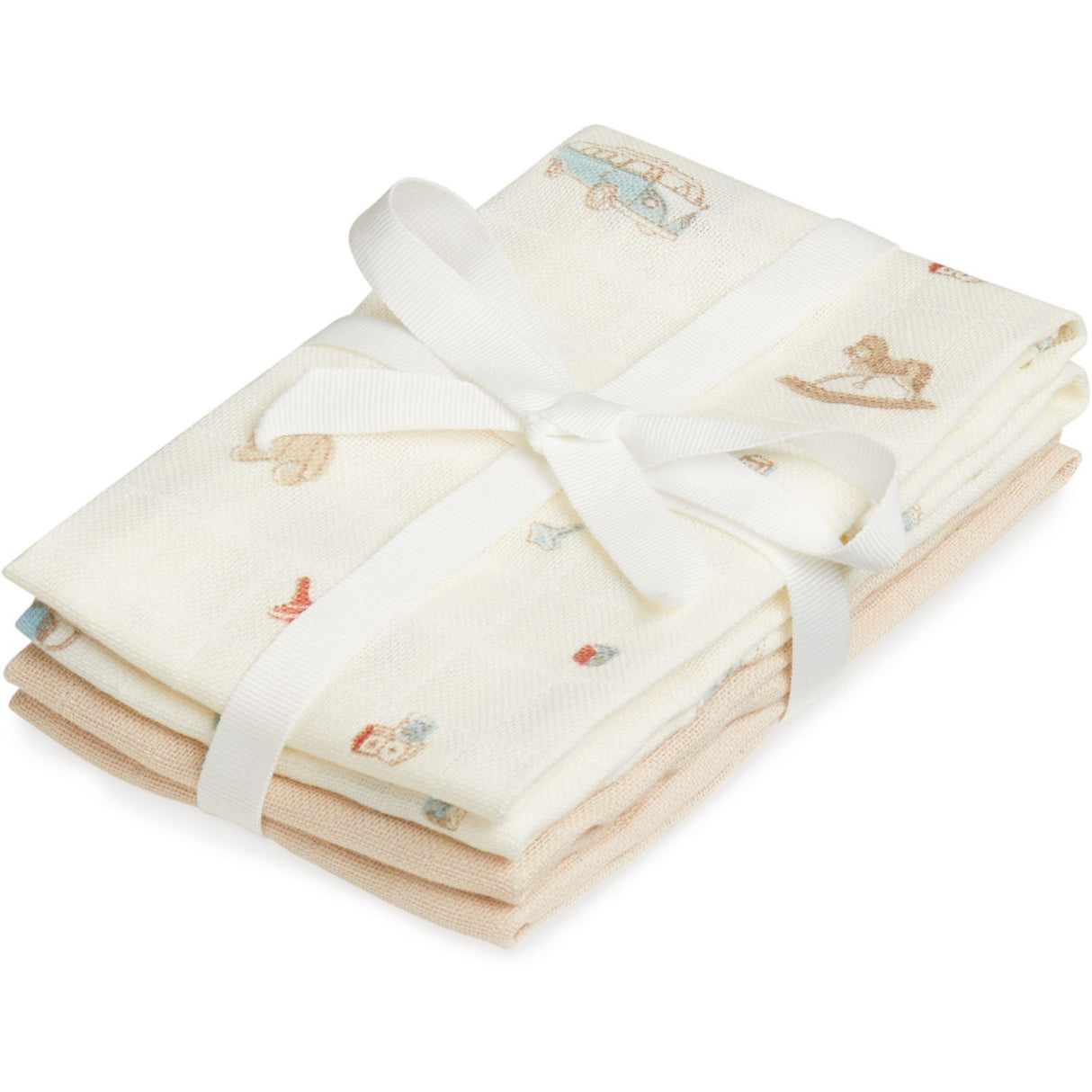 Cam Cam Copenhagen Vintage Toys Wash Cloth 4-Pack