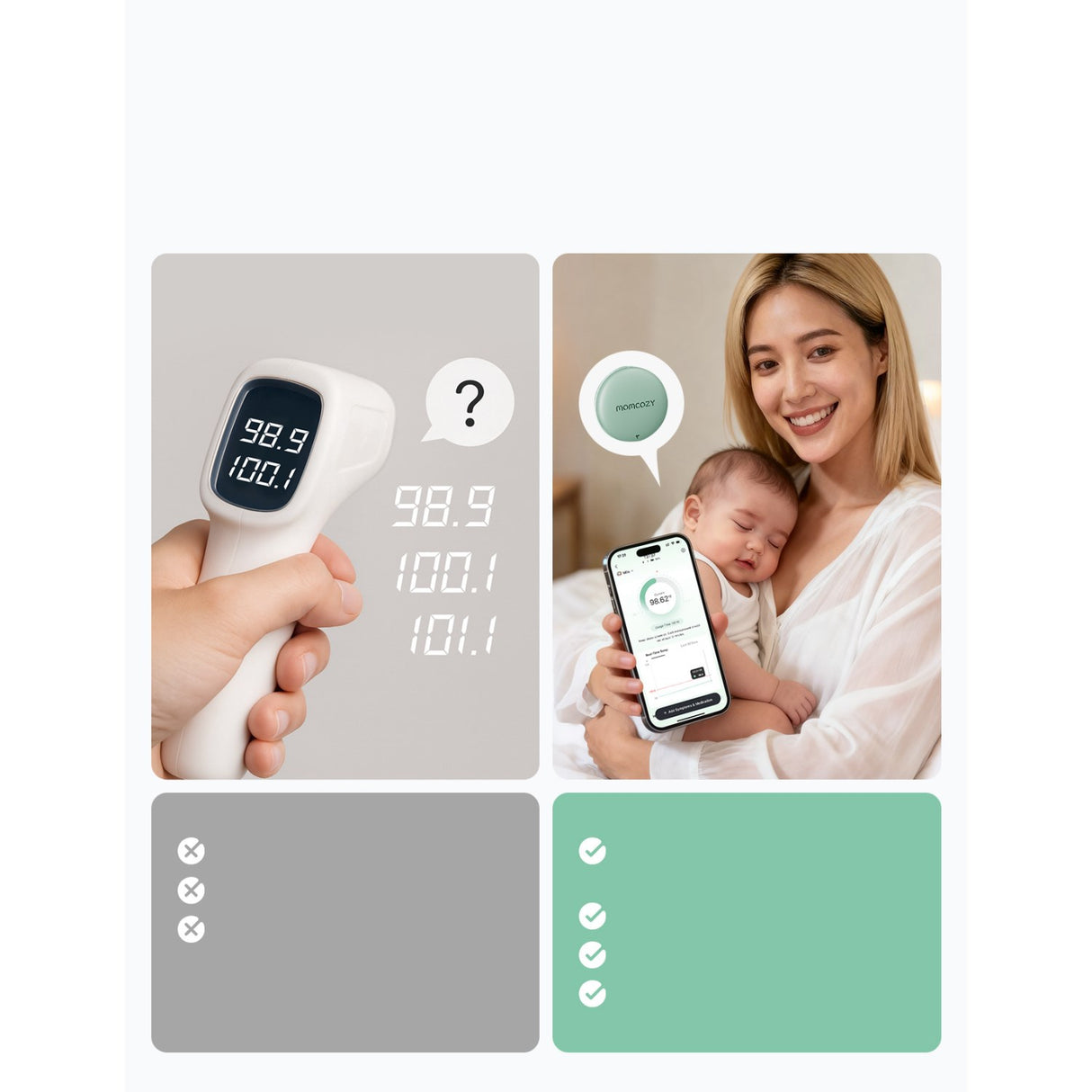 Momcozy Smart Baby Thermometer