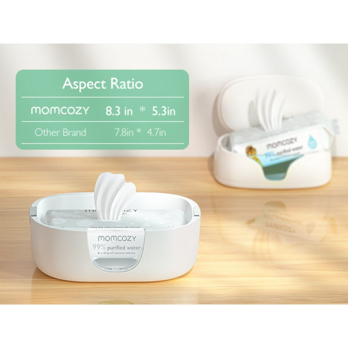 Momcozy Large Capacity Baby Wipe Warmer- EU Version