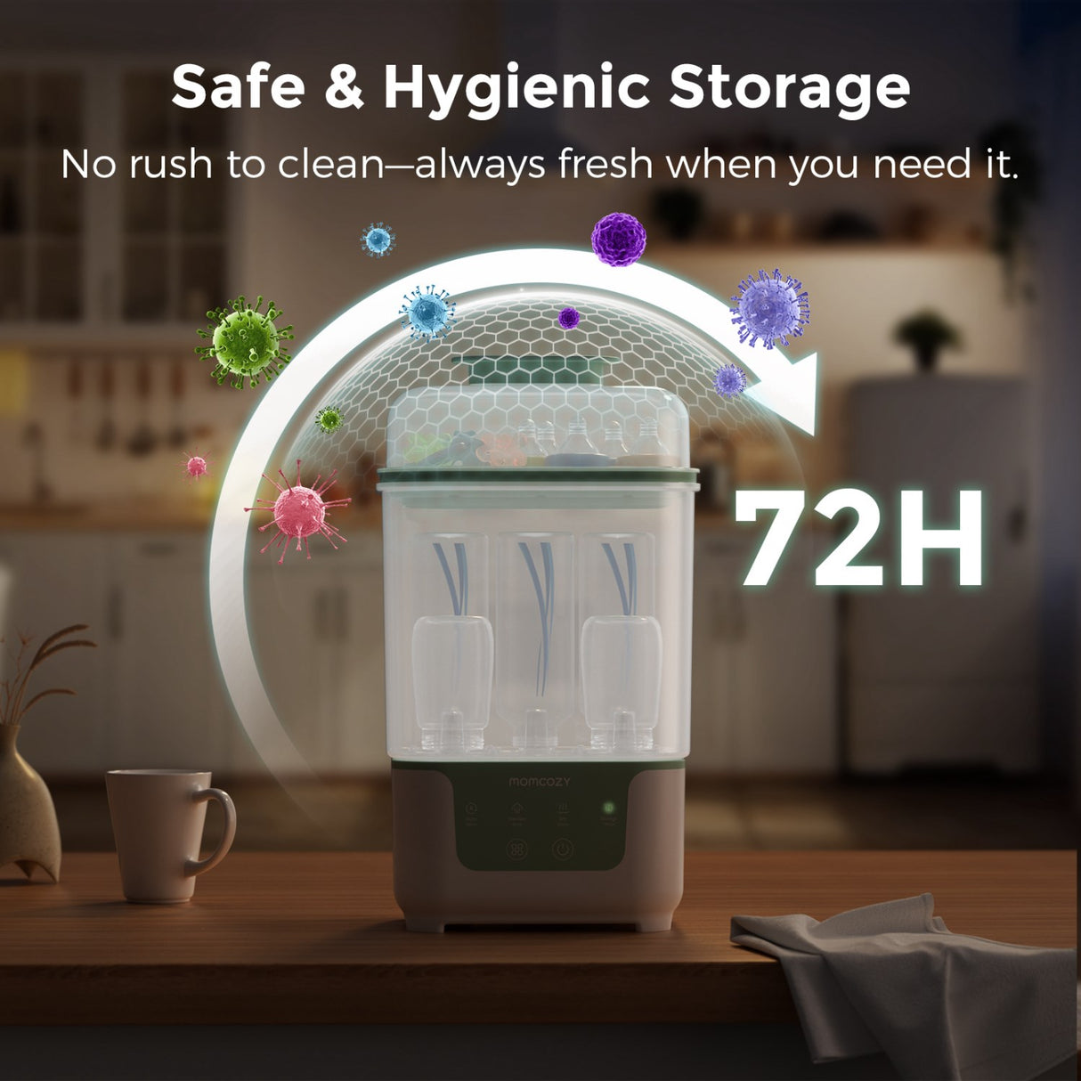 Momcozy BS04 4-in-1 Flaska Sterilizer And Dryer