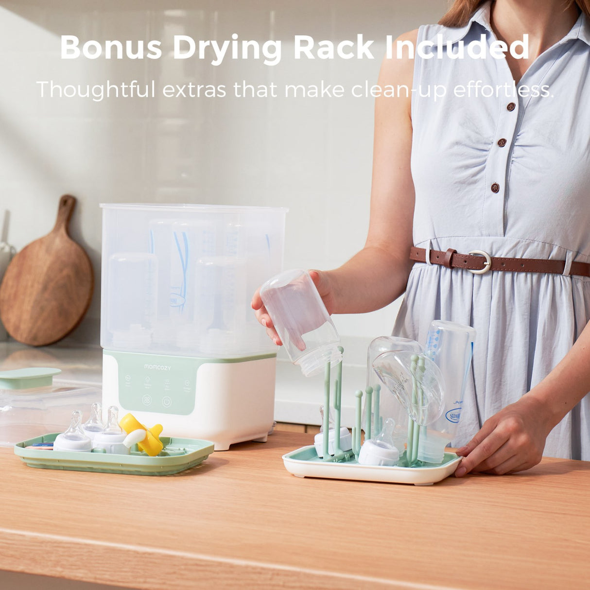 Momcozy BS04 4-in-1 Flaska Sterilizer And Dryer