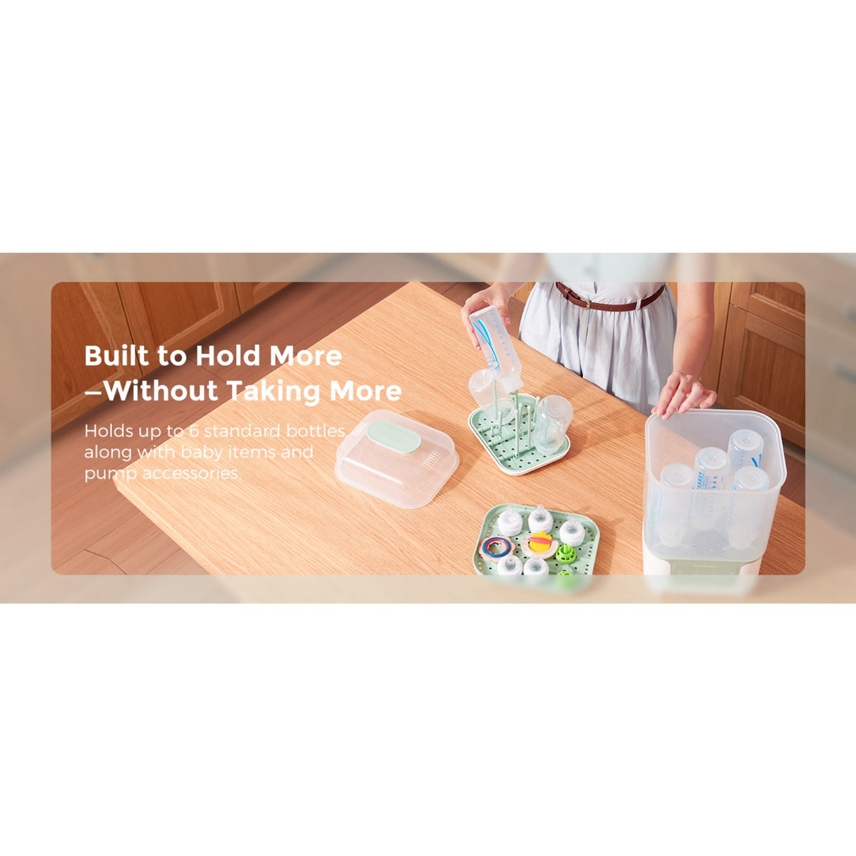 Momcozy BS04 4-in-1 Flaska Sterilizer And Dryer