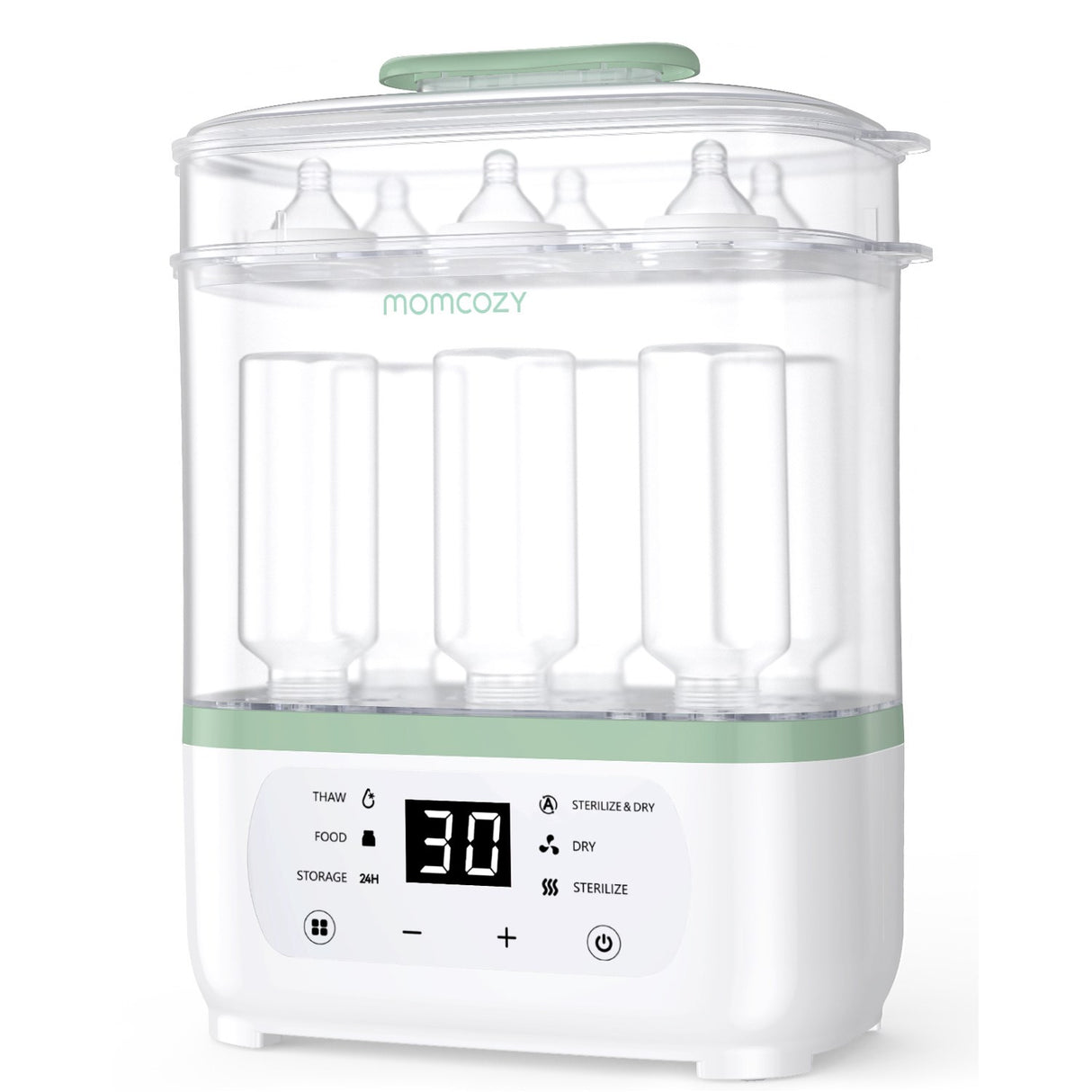 Momcozy 8-in-1 Electric Steam Baby Flaska Sterilizer