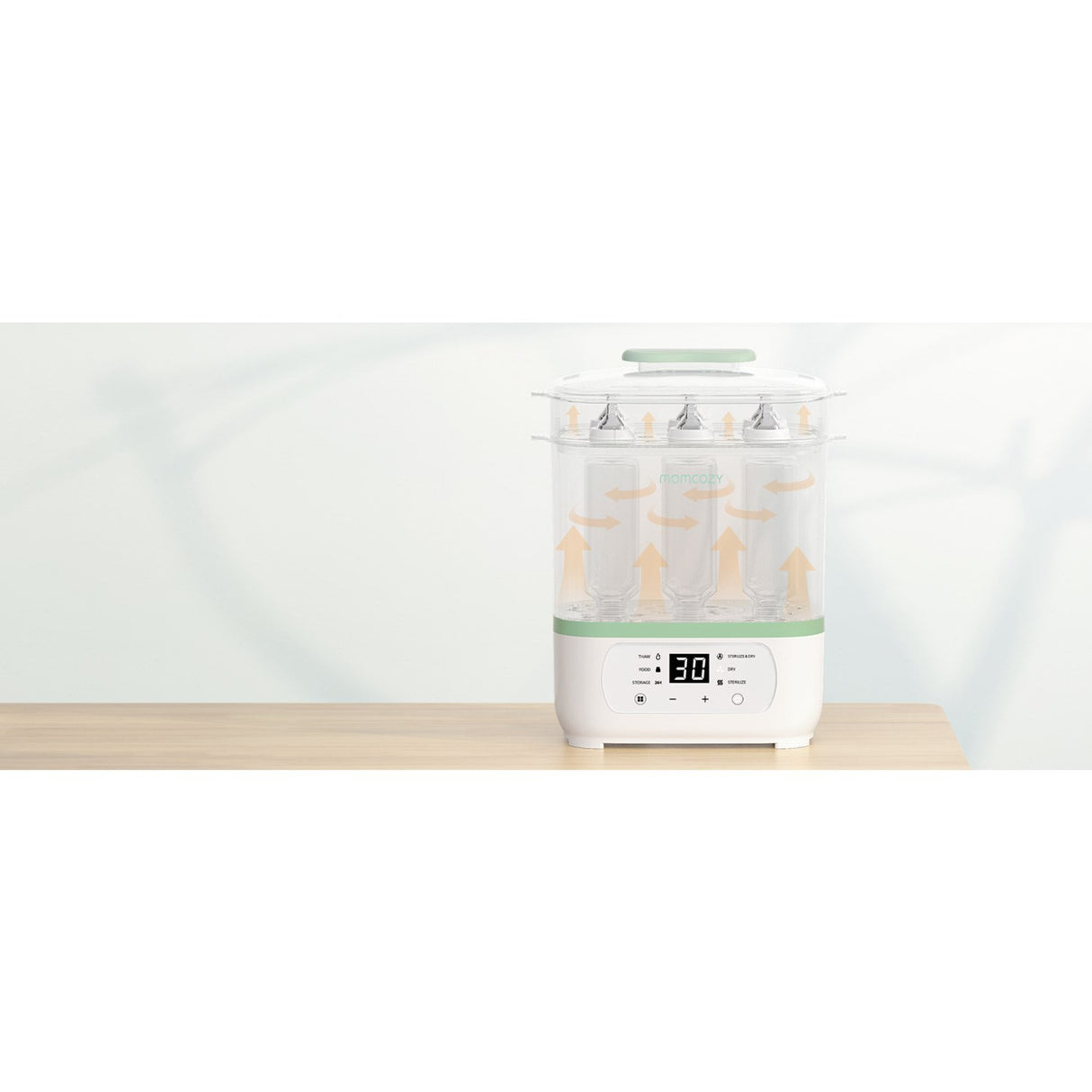 Momcozy 8-in-1 Electric Steam Baby Flaska Sterilizer