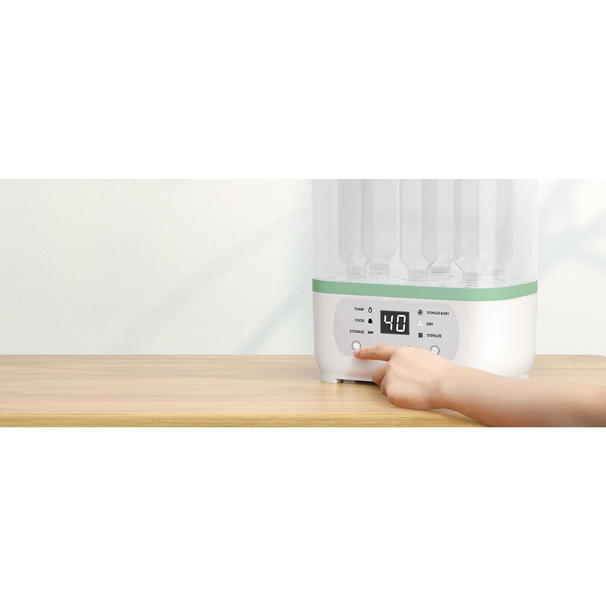 Momcozy 8-in-1 Electric Steam Baby Flaska Sterilizer