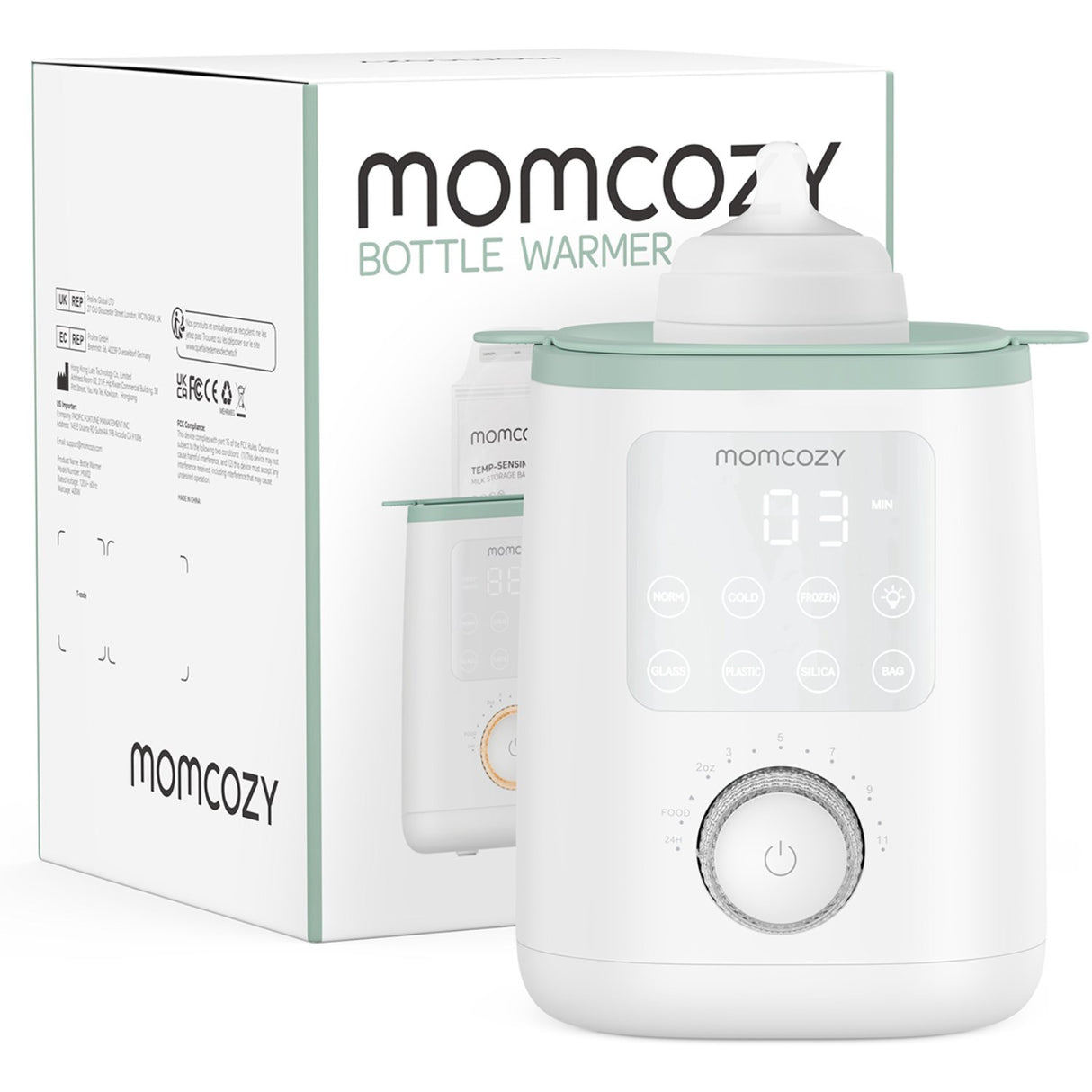 Momcozy MW02 Nutri Smart Analog Baby Flaska Warmer