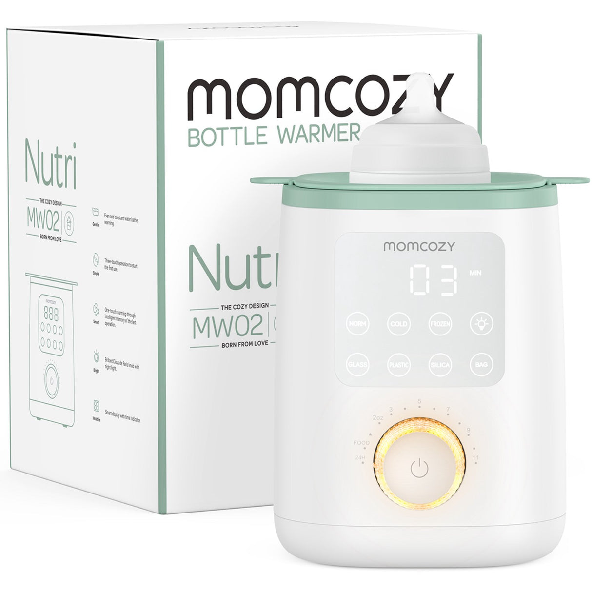 Momcozy MW02 Nutri Smart Analog Baby Flaska Warmer