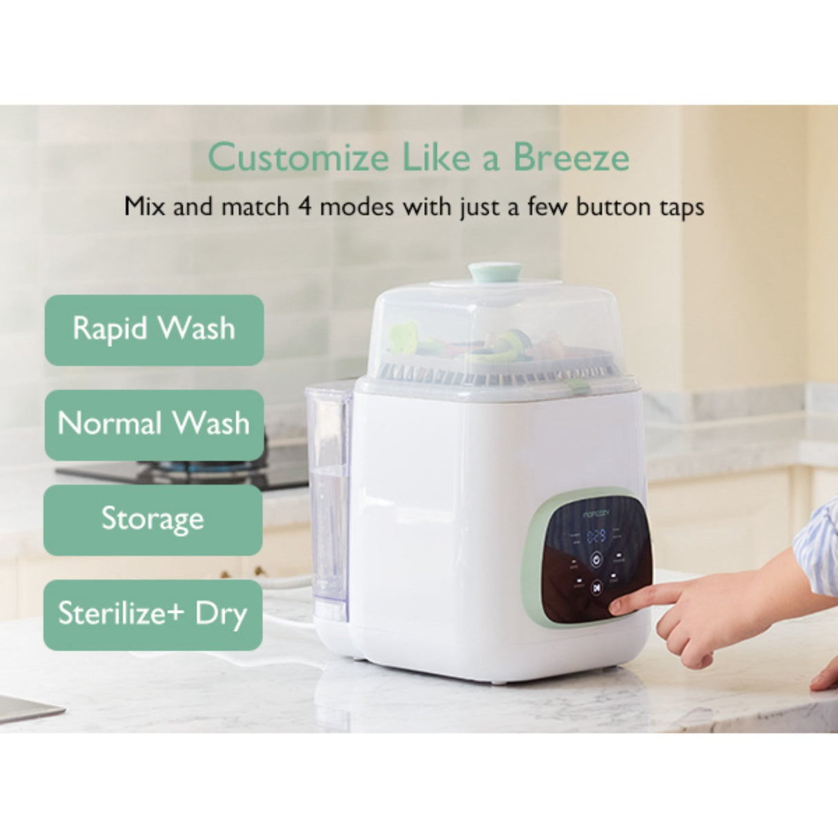 Momcozy KleanPal Pro Baby Flaska Washer