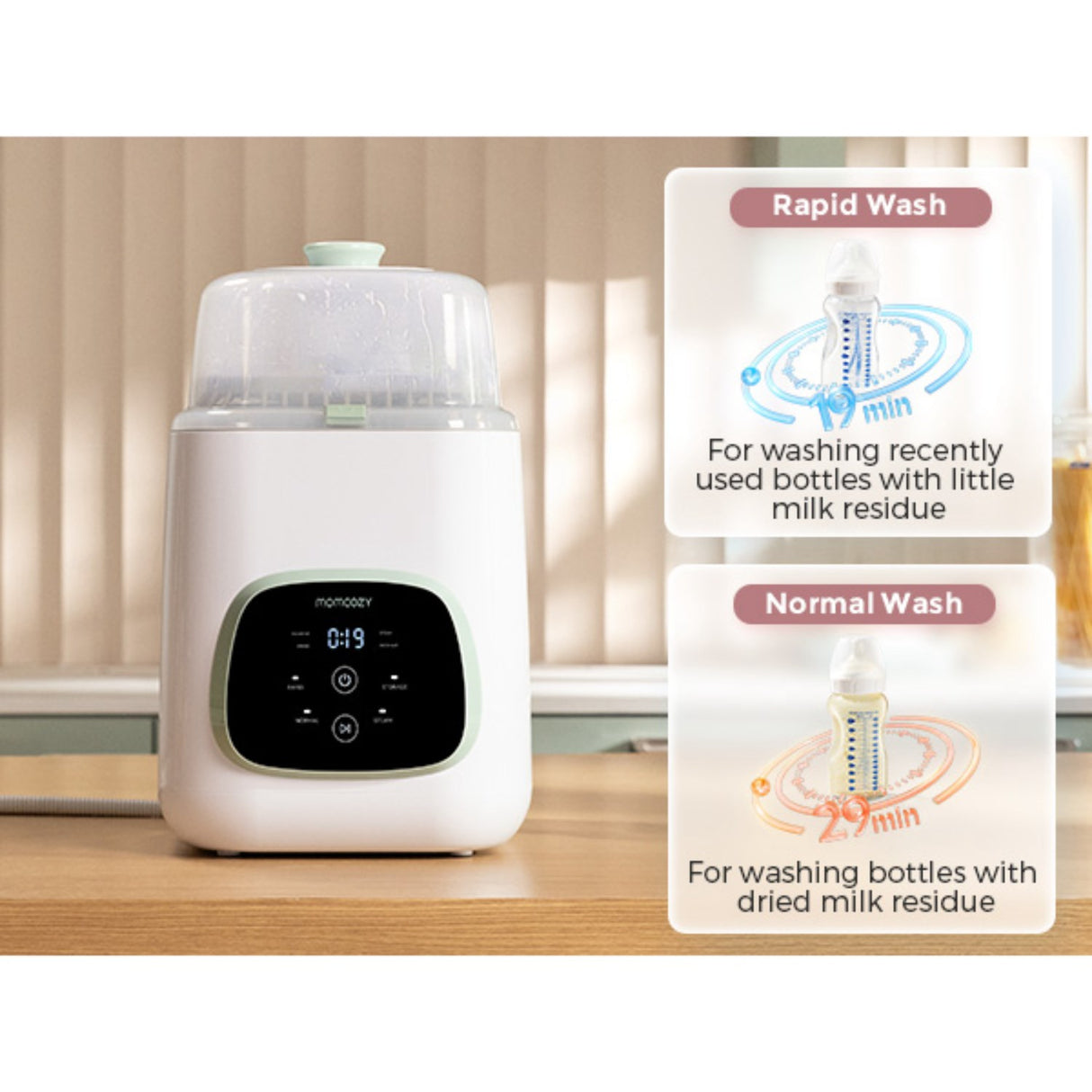 Momcozy KleanPal Pro Baby Flaska Washer