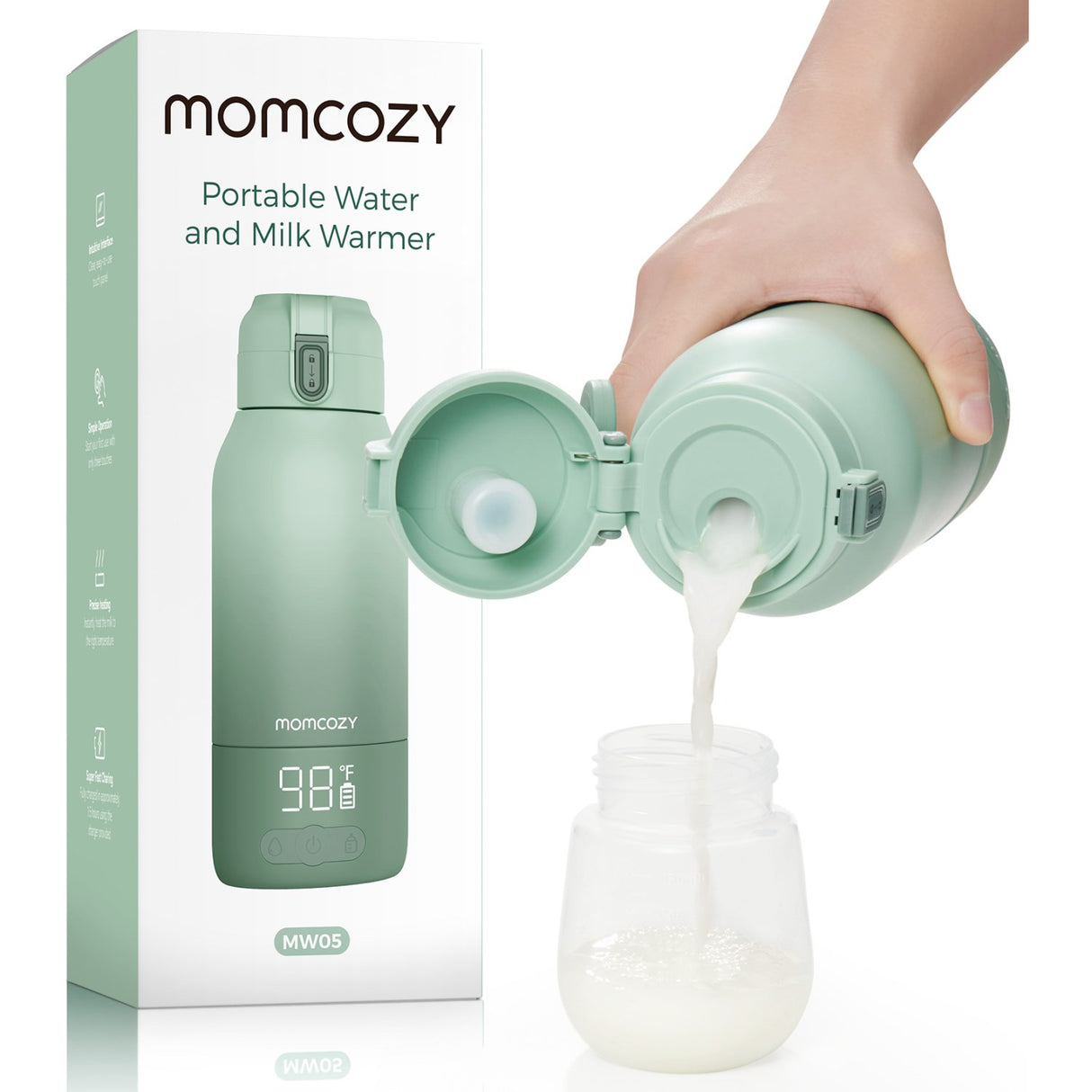 Momcozy Portable Breast Milk & Water Warmer For Travel