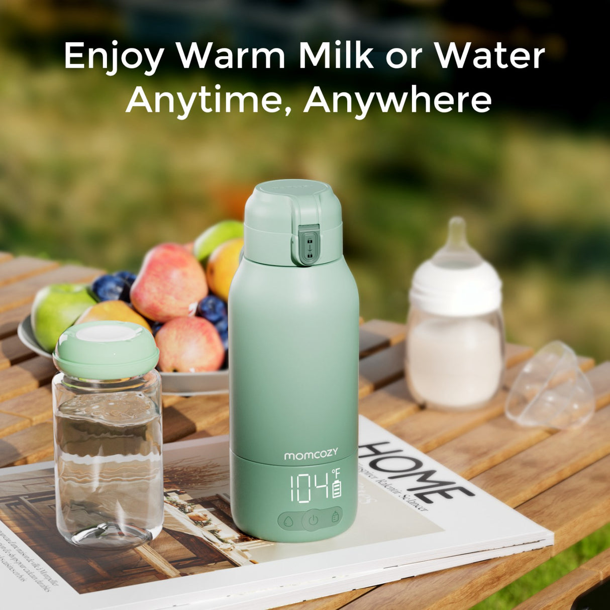 Momcozy Portable Breast Milk & Water Warmer For Travel