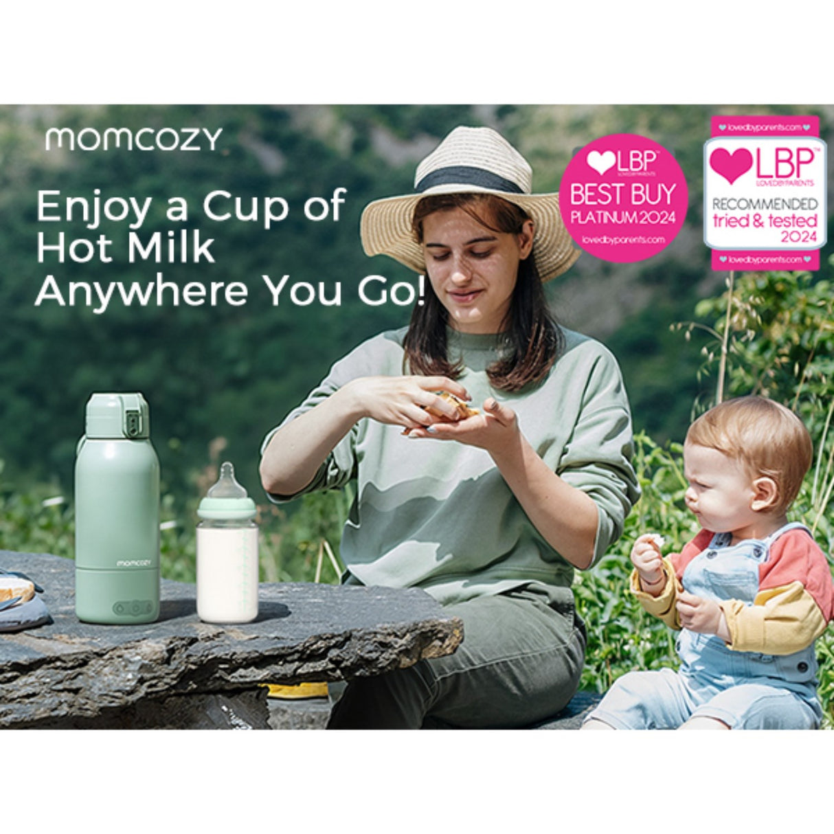 Momcozy Portable Breast Milk & Water Warmer For Travel