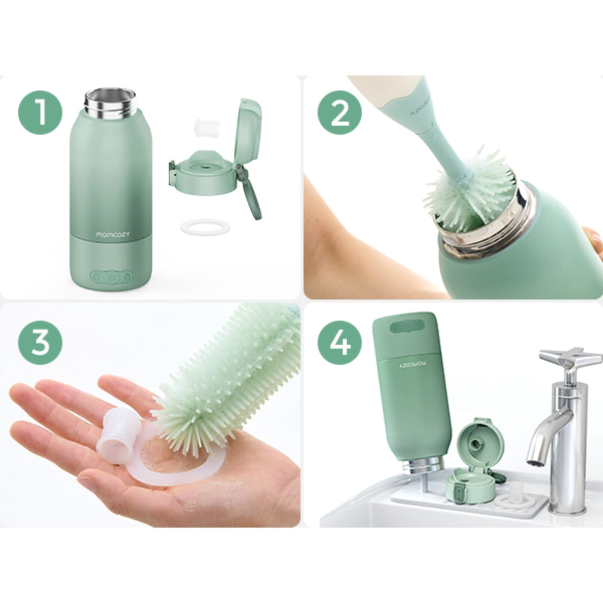 Momcozy Portable Breast Milk & Water Warmer For Travel