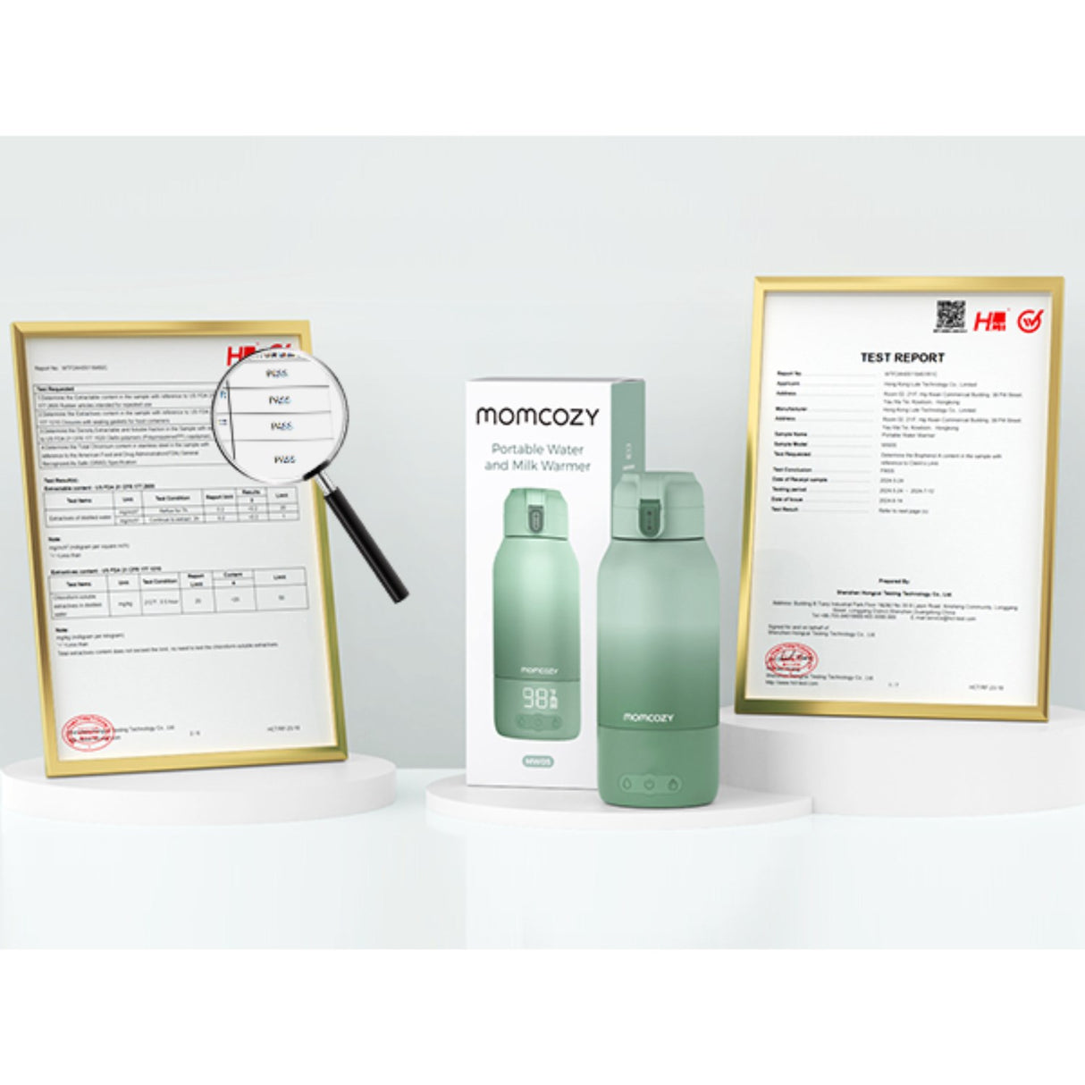 Momcozy Portable Breast Milk & Water Warmer For Travel