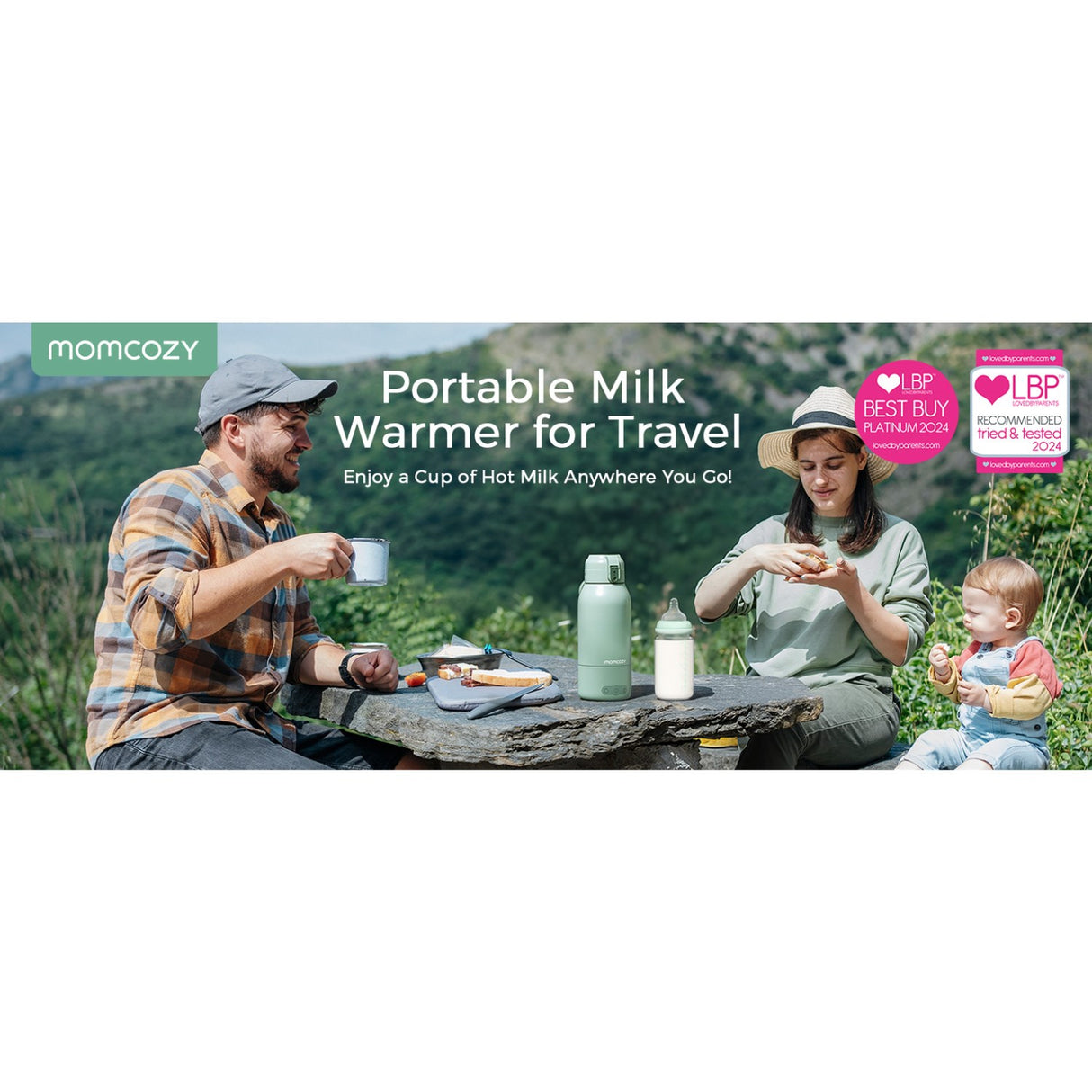 Momcozy Portable Breast Milk & Water Warmer For Travel