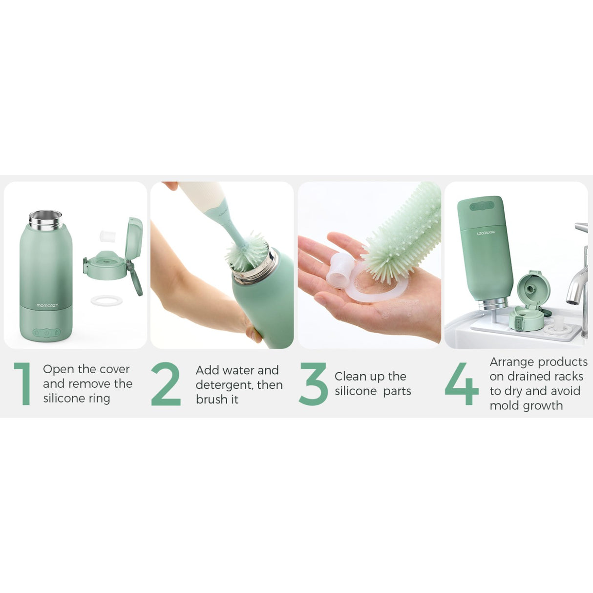 Momcozy Portable Breast Milk & Water Warmer For Travel