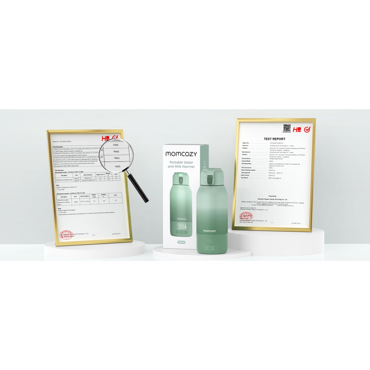 Momcozy Portable Breast Milk & Water Warmer For Travel