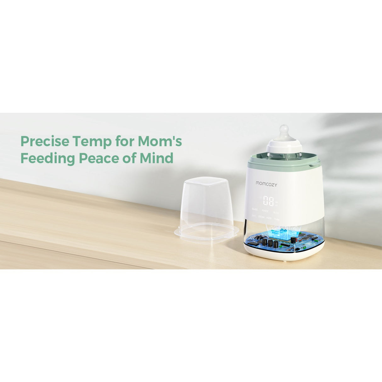 Momcozy MW01 6-in-1 Fast Baby Flaska Warmer