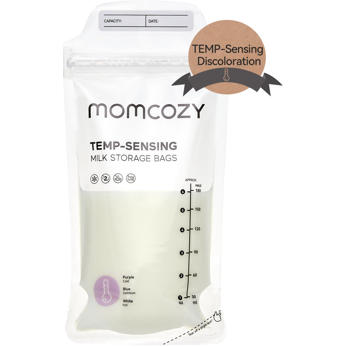 Momcozy Brystmælk Väska 50-Pack