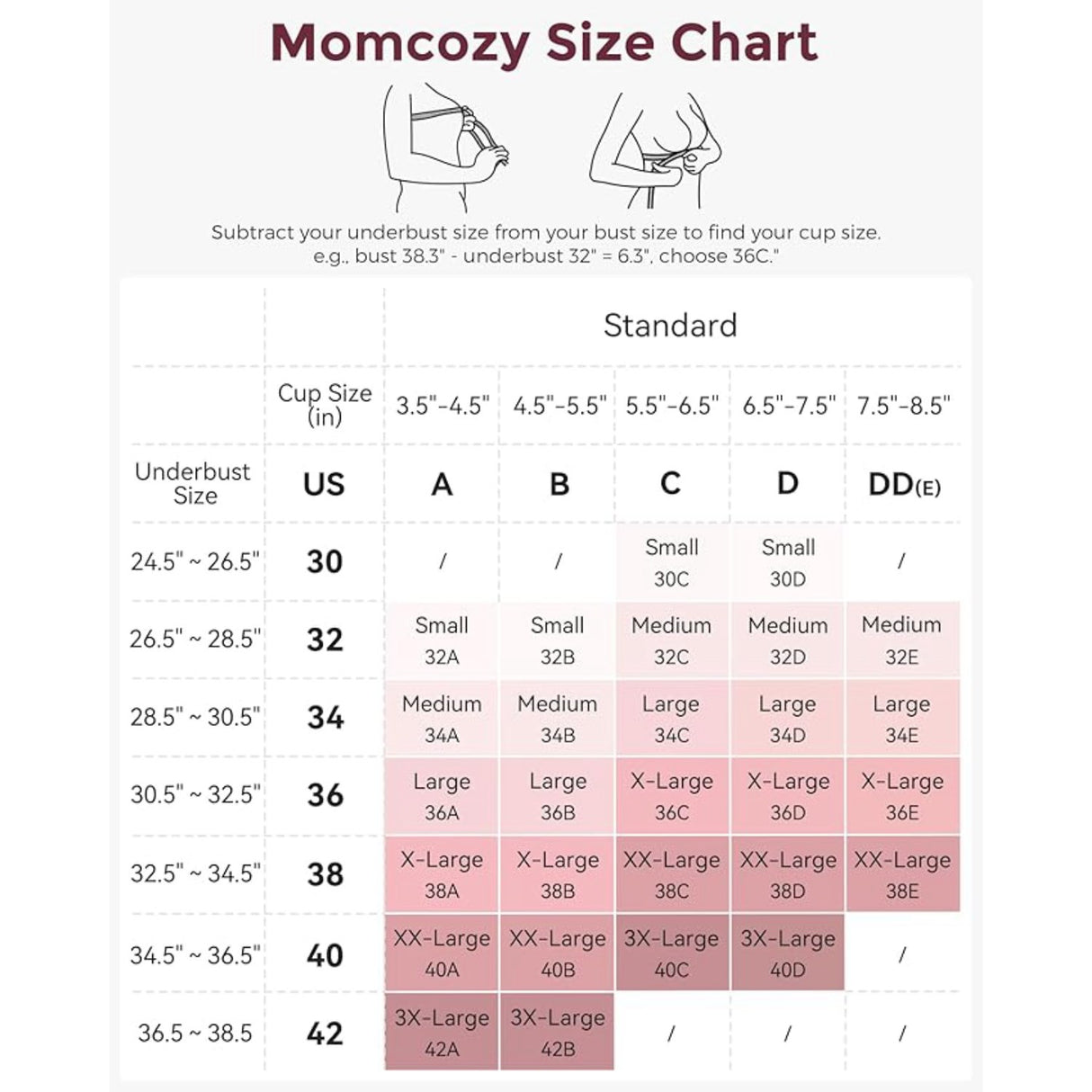 Momcozy Black YN21 Maternity Nursing BH