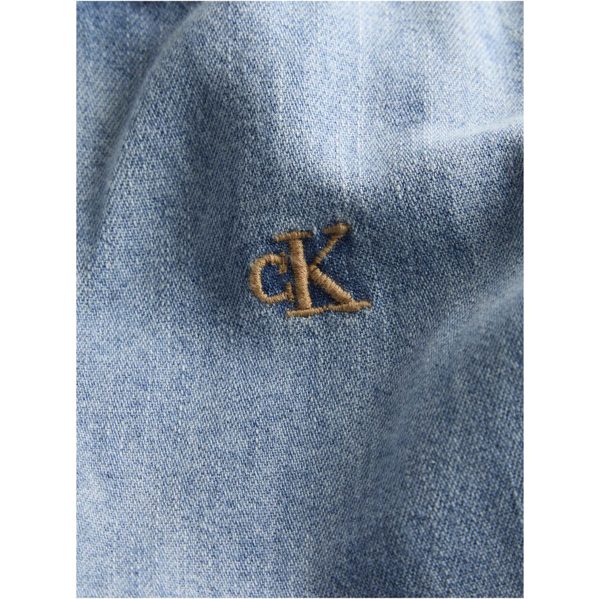 Calvin Klein Andrew Wash Denim Sleeveless Klänning