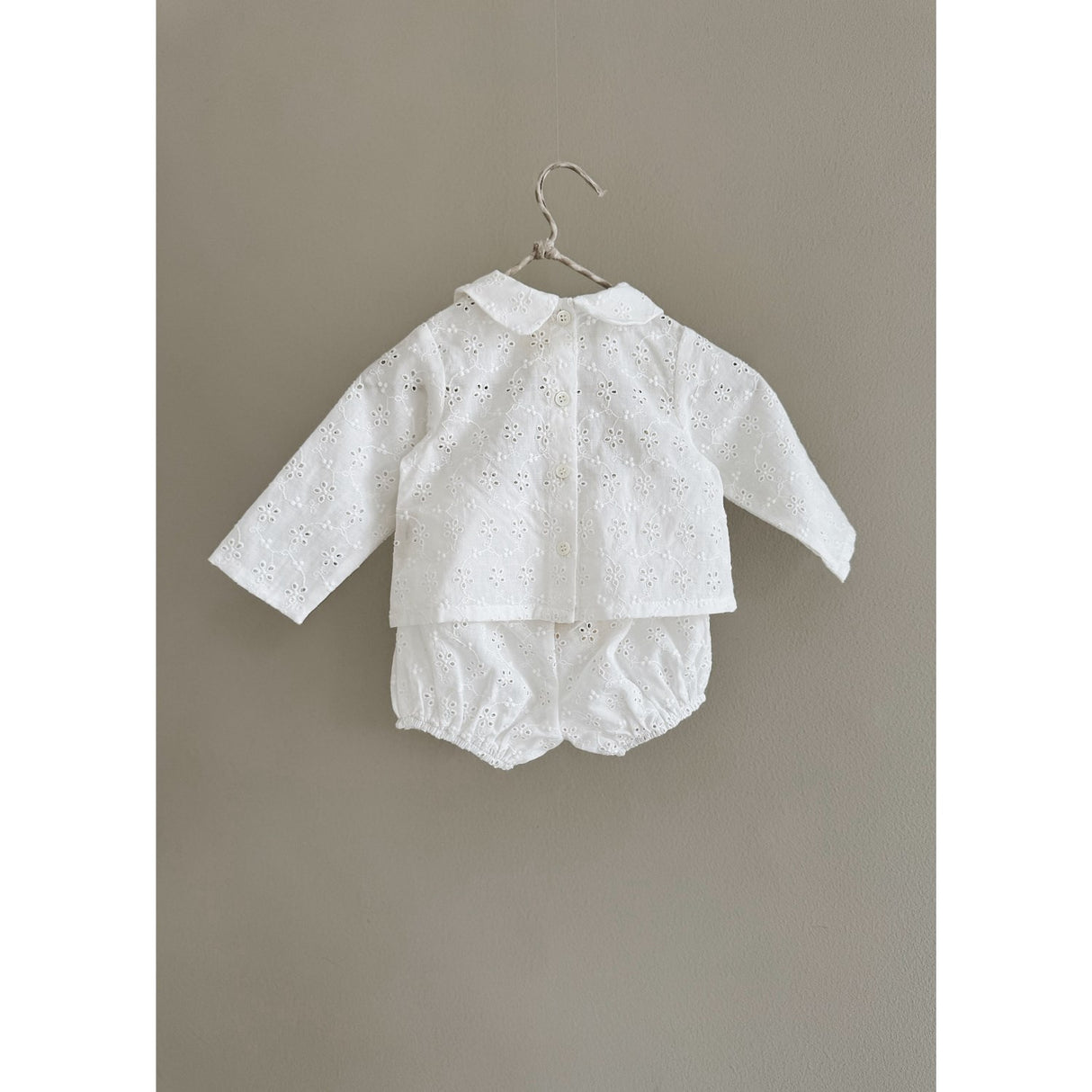 Lalaby Broderie Anglaise Vilja Sett