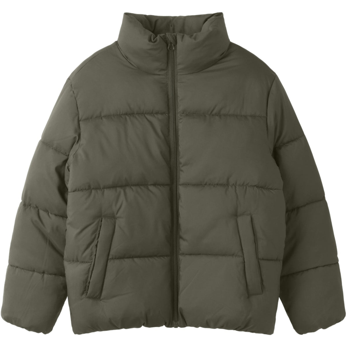 Name It Dusty Olive Nkmforty Puffer Jacka