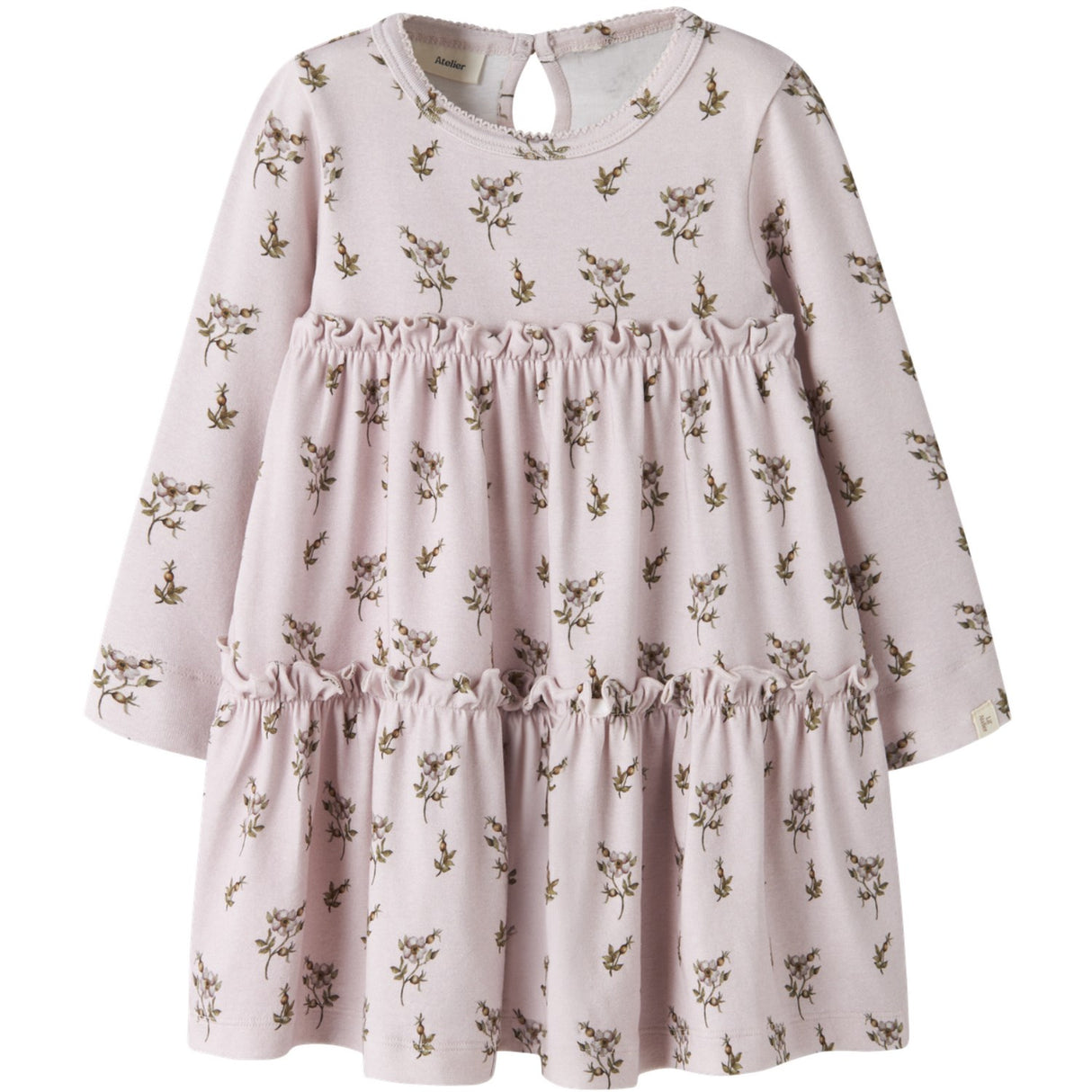 Lil'Atelier Hushed Violet Apple Rose Nmfgayo Sel Ls Klänning Lil