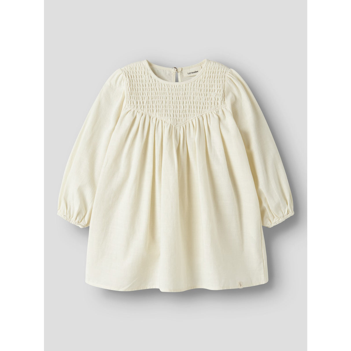 Lil'Atelier Turtledove Nmfnella Ls Loose Klänning Lil