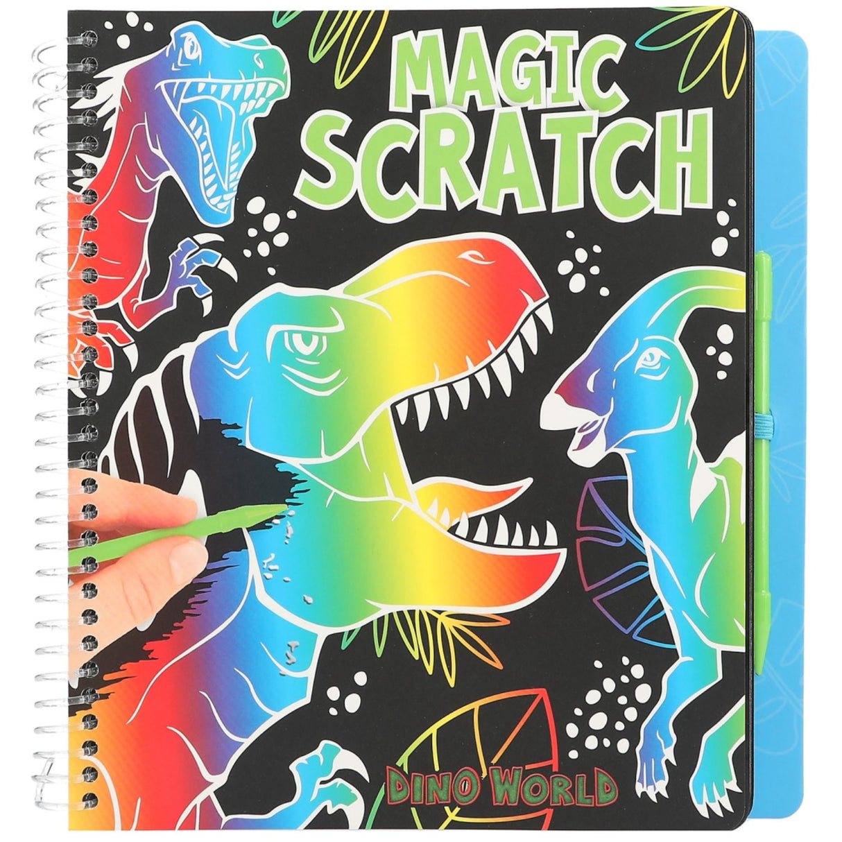 Dino World Magic Scratch Bok
