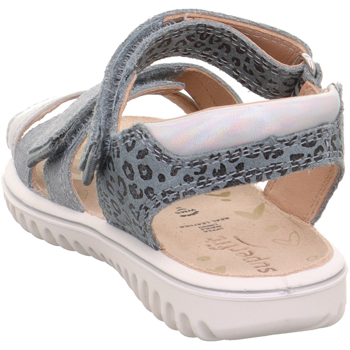 Superfit Hellgrün/Silber Sparkle Sandal