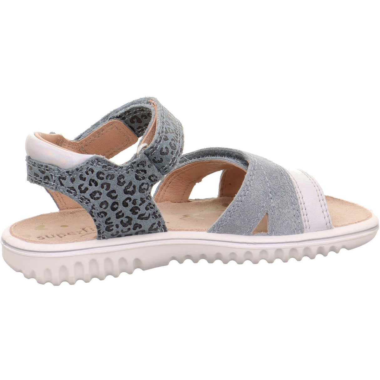 Superfit Hellgrün/Silber Sparkle Sandal