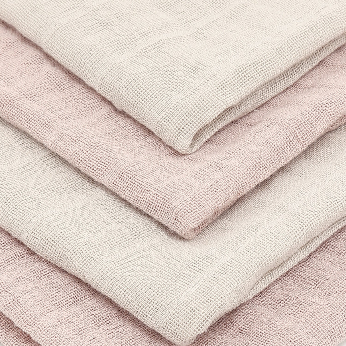 Pippi Shadow Gray Muslin Cloth Solid (4-Pack)