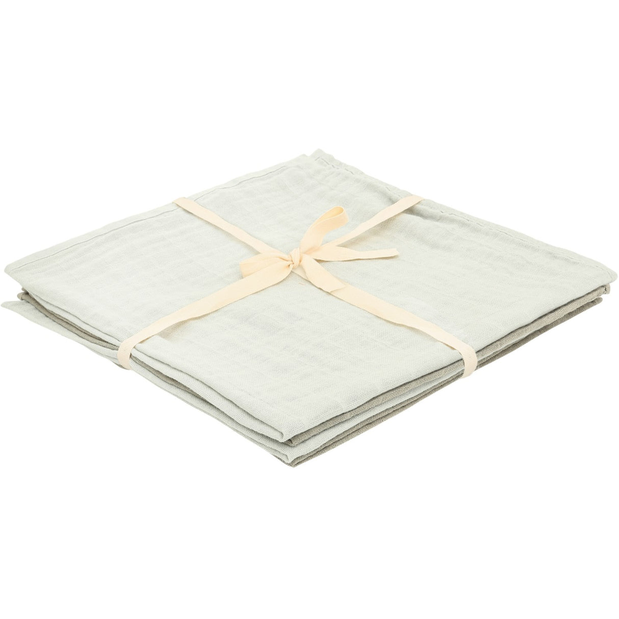 Pippi Dried Sage Muslin Cloth Solid (4-Pack)