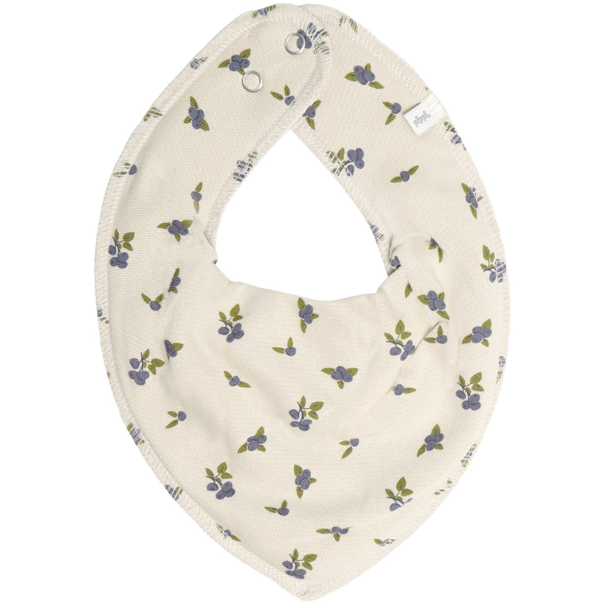 Pippi Blue Granite Bandana Haklapp Girl -Aop (3-Pack)