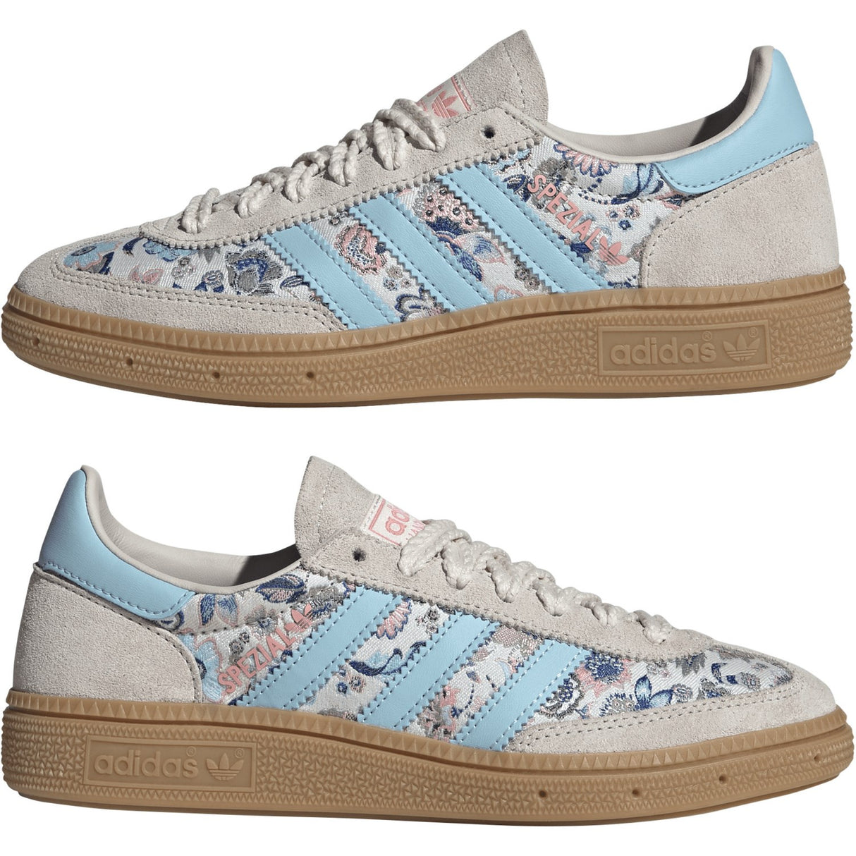 adidas Originals Off White/Icey Blue/Gum 3 Handball Spezial J Sneakers
