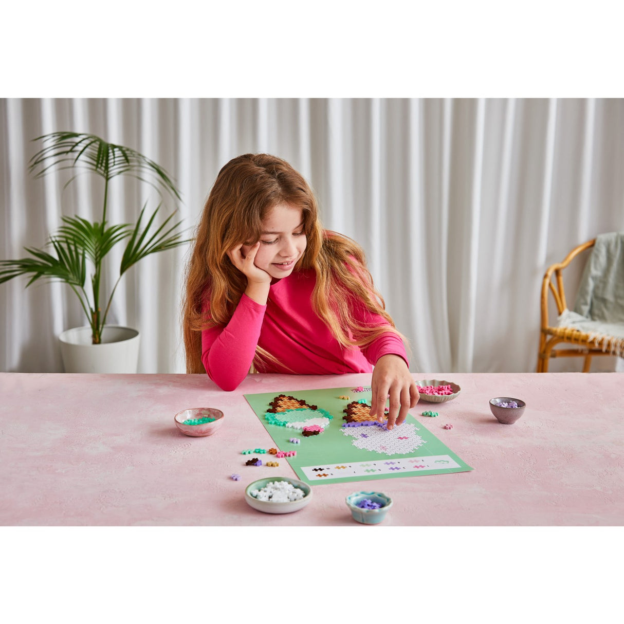 Plus-Plus Pussel By Number Ice Cream Cones 250pcs